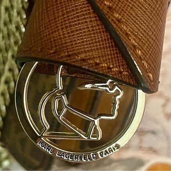 Karl Lagerfeld  Flower & Butterfly Crossbody Bag Certified Authentic 🔥EUC🔥 - Picture 4 of 16